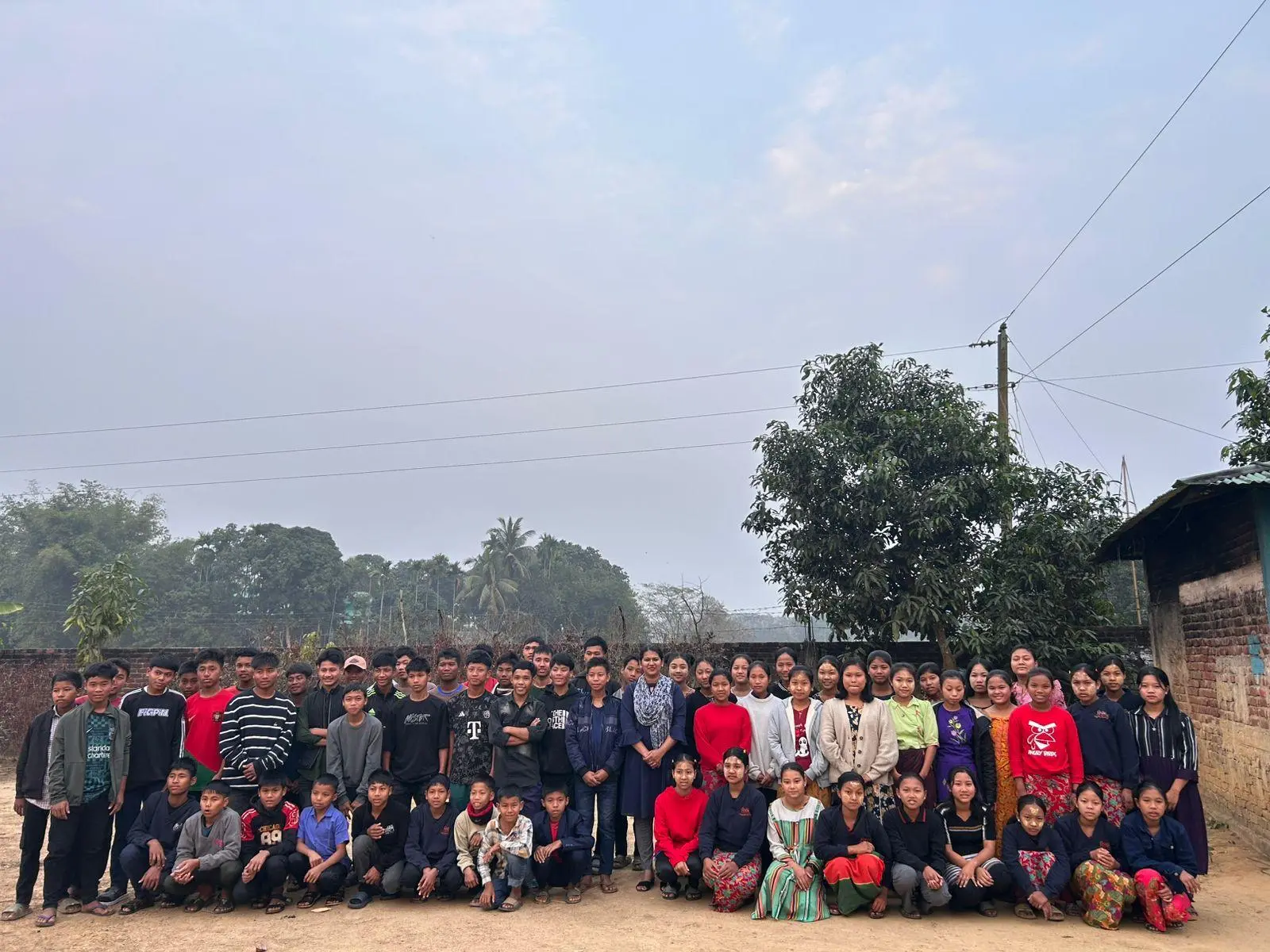Our teacher visiting Cox's Bazar